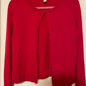 Ann Taylor LOFT Button Down Cardigan Size M